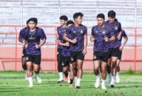 Skuad Persik berlatih untuk menyambut kompetisi Super League 2025/2026 (Foto: Official Persik )